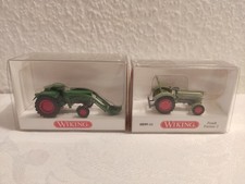 Wiking Konvolut Fendt Farmer 2 (0899 04) + Farmer 2S mit Frontlader (0890 02 31)