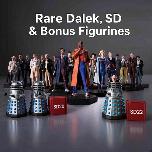 Doctor who eaglemoss rare - who,