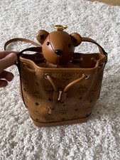 MCM Tasche mit Bär, Beuteltasche, Wie Neu!!!