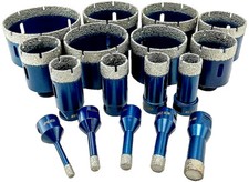 Diamant Fliesenbohrer 6-102 mm M14 Diamantbohrkrone für Winkelschleifer