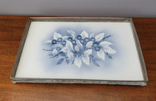 Tablett Servierplatte antik