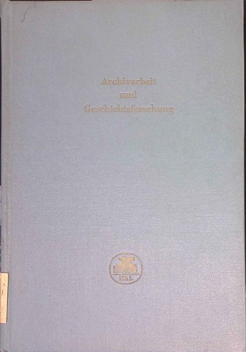 Archivarbeit und