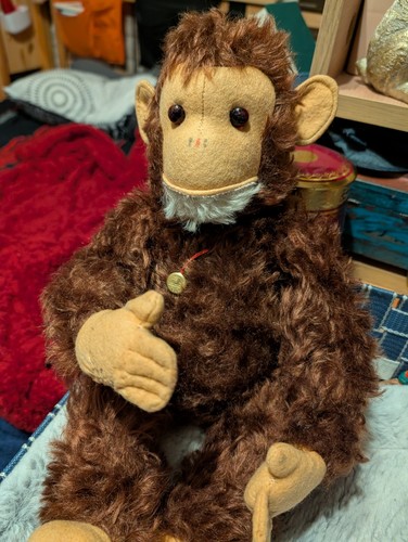 Vintage hermann teddy affe - vintage,