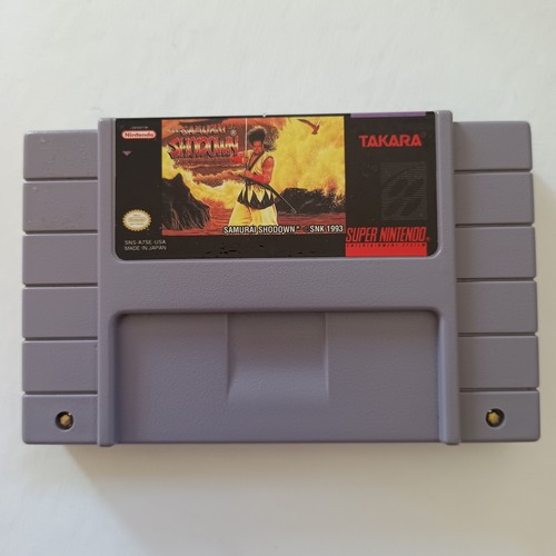 Samurai shodown snes ntsc usa - shodown,