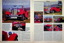 Oldtimer Praxis 1519) MG TD