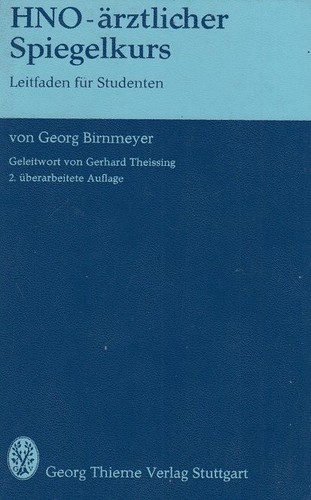 Hno ärztlicher spiegelkurs - hno-ärztlicher,