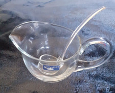 Leonardo Sauciere mit Glaskelle, transparent, 9cm hoch,