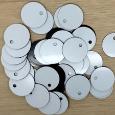 100 runden Marken Etikett