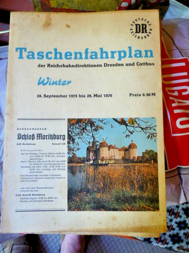 Taschenfahrplan winter 1975 - taschenfahrplan,