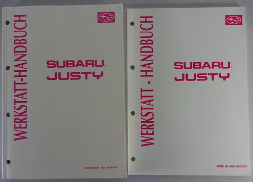 Werkstatthandbuch subaru justy - werkstatthandbuch,