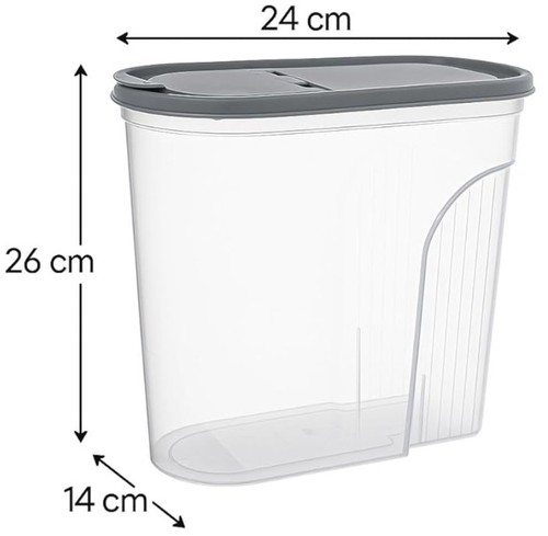 Vorratsdosen transparent - vorratsdosen, 5l