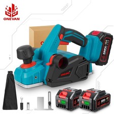 ONEVAN 82mm für Makita Akku Hobel Elektrohobel Fräsen Hobelmaschine w/ Staubsack