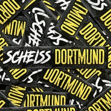Anti Dortmund Aufkleber