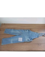 Mädchen/jungen Latzhosen Gr. 92 2st.