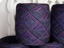 1300 g Aubergine Wollpaket