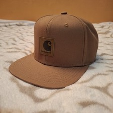Carhartt Logo Snapback Cap Mütze Hamilton Brown One Size