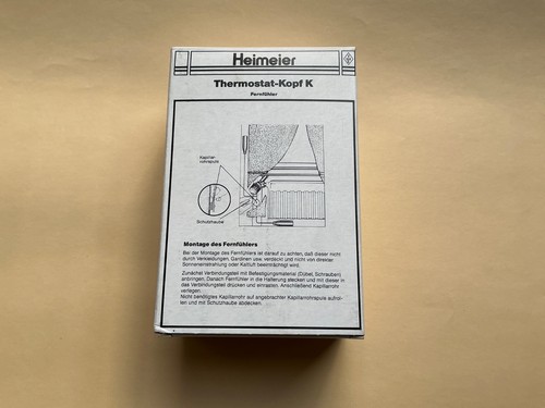 Heimeier thermostat kopf - heimeier, f