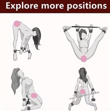 Red BDSM Fetish Open Leg Bar