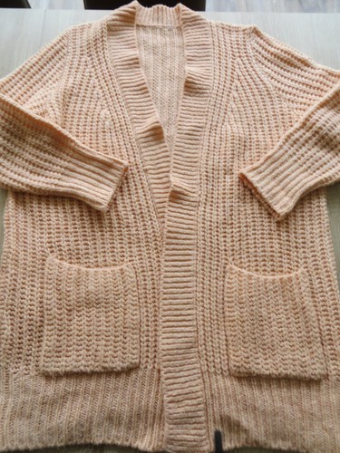 Damen strickjacke lachs - damen,