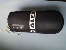 Kinderboxsack (Firma Alex ), 5 Kg, Schwarz mit 4er-Kette und Band zum Aufhängen