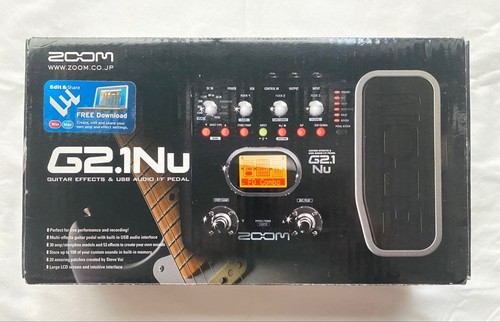 Zoom 1nu multieffektgerät - zoom, g2.1nu