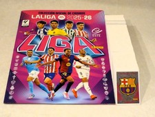 Panini La Liga Spanien 2025 / 2026 komplett alle Sticker + Gold Sticker + Album