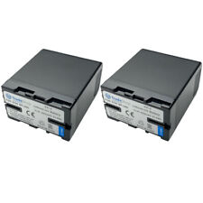 2x Kamera Akku 4400mAh für