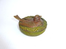 Wiener Bronze Dose mit Deckel