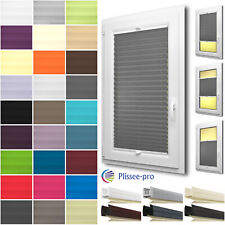 Plissee nach maß Faltrollo Faltstore Montage in der Glasleiste Jalousie Rollo C1