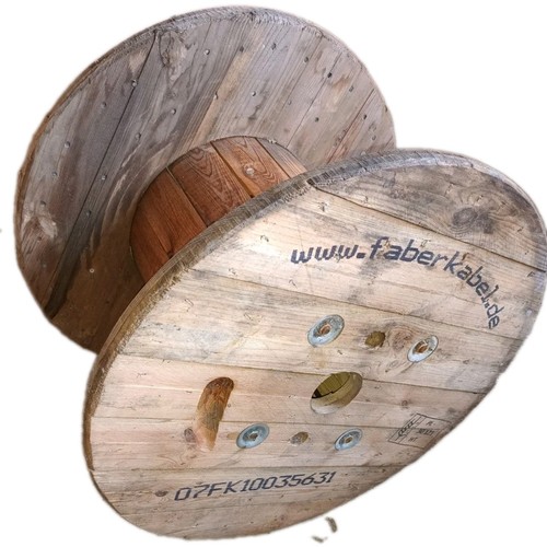 Kabeltrommel natur gebraucht - kabeltrommel,