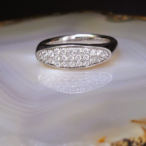 Ring silber 925 zirkonia - silber,