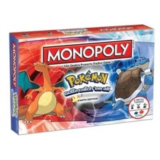 Monopoly Pokemon Gesellschaftsspiel Brettspiel Rarität Kanto Edition Sammler Neu