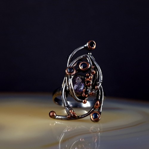 Ring silber 925 amethyst - 925,