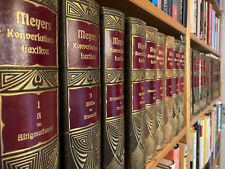 Jugendstil-Prachtausgabe: 24 Bände Meyers Konversations-Lexikon, 6. Auflage