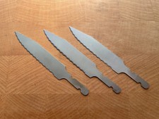 3x 7cm Klingenrohling