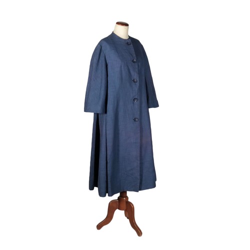Vintage blauer mantel der - vintage,