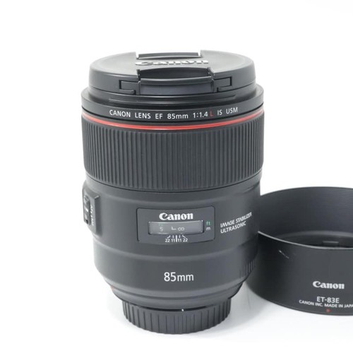 Canon 85mm is - f1.4l,
