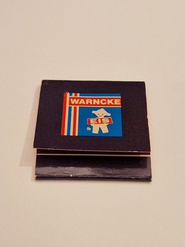 Streichholzheftchen warncke - streichholzheftchen,,