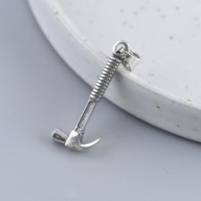 I05 Anhänger Hammer Zimmermannshammer Sterling Silber 925