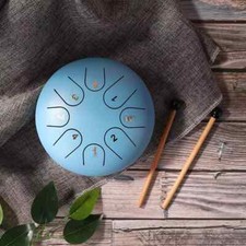 RELAXATION 11 TONE 6‘’ 11Töne Drum Stahlzungen Trommel Steel Tongue Drum Tasche