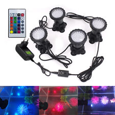 36 LED Unterwasser Tauch Spot Licht RGB Aquarium Teich Lampe Beleuchtung DE
