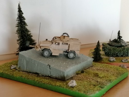 Mini dioramas zivil militär - dioramas,