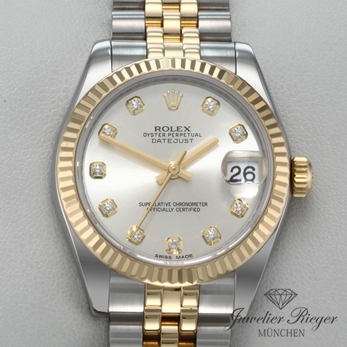 Rolex medium datejust - datejust, mm