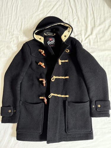 Gloverall dufflecoat schwarz - gloverall,