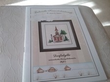 LKE Liebevolle Kreuzstichentwürfe, DORFIDYLLE Heft 1,Anleitungen, 5 Motive