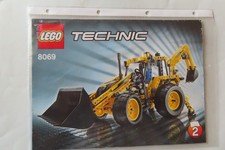 1 LEGO Bauanleitung, Technik 8069 Baggerlader, siehe Fotos, nur Teil 2  !!