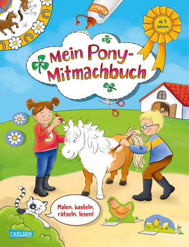 Mein pony mitmachbuch malen - |,