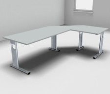 Winkelschreibtisch 240x160 cm