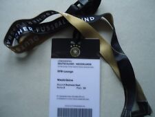 VIP TICKET Pass DFB Lounge Gelsenkirchen 19.11.2018 Deutschland - Niederlande 