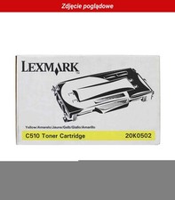 20K0502 Lexmark C510 Toner Cartridge Żółty